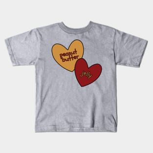 Peanut Butter and Jelly #PB and J Kids T-Shirt